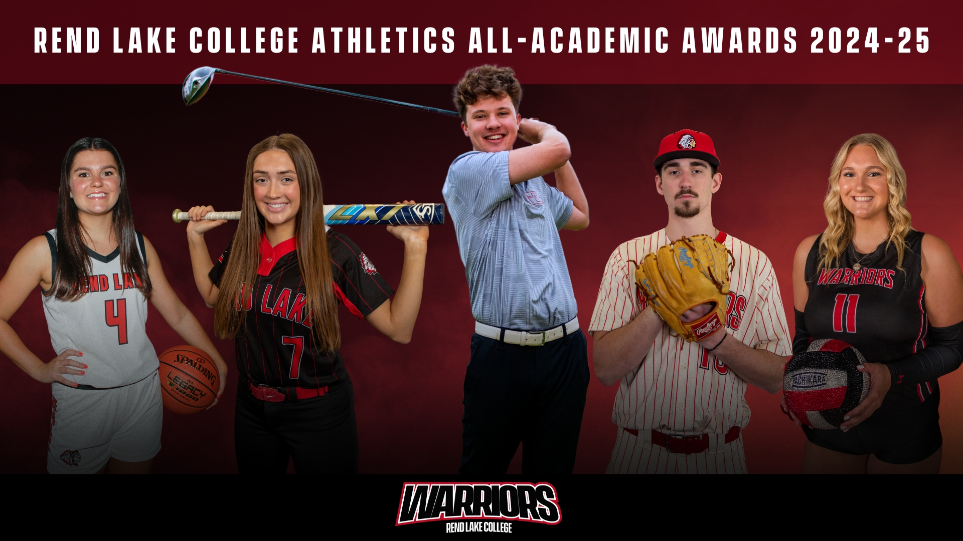 Rend Lake College Athletics All-Academic Awards 2024-25