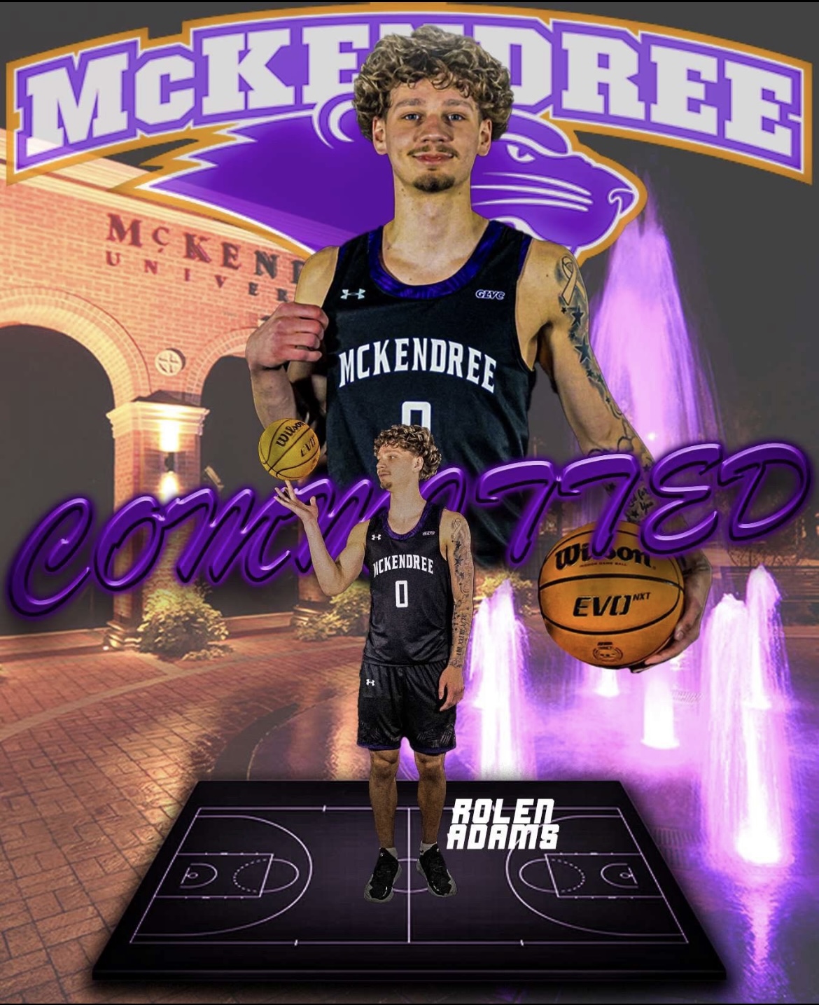 Rolen Adams- McKendree University
