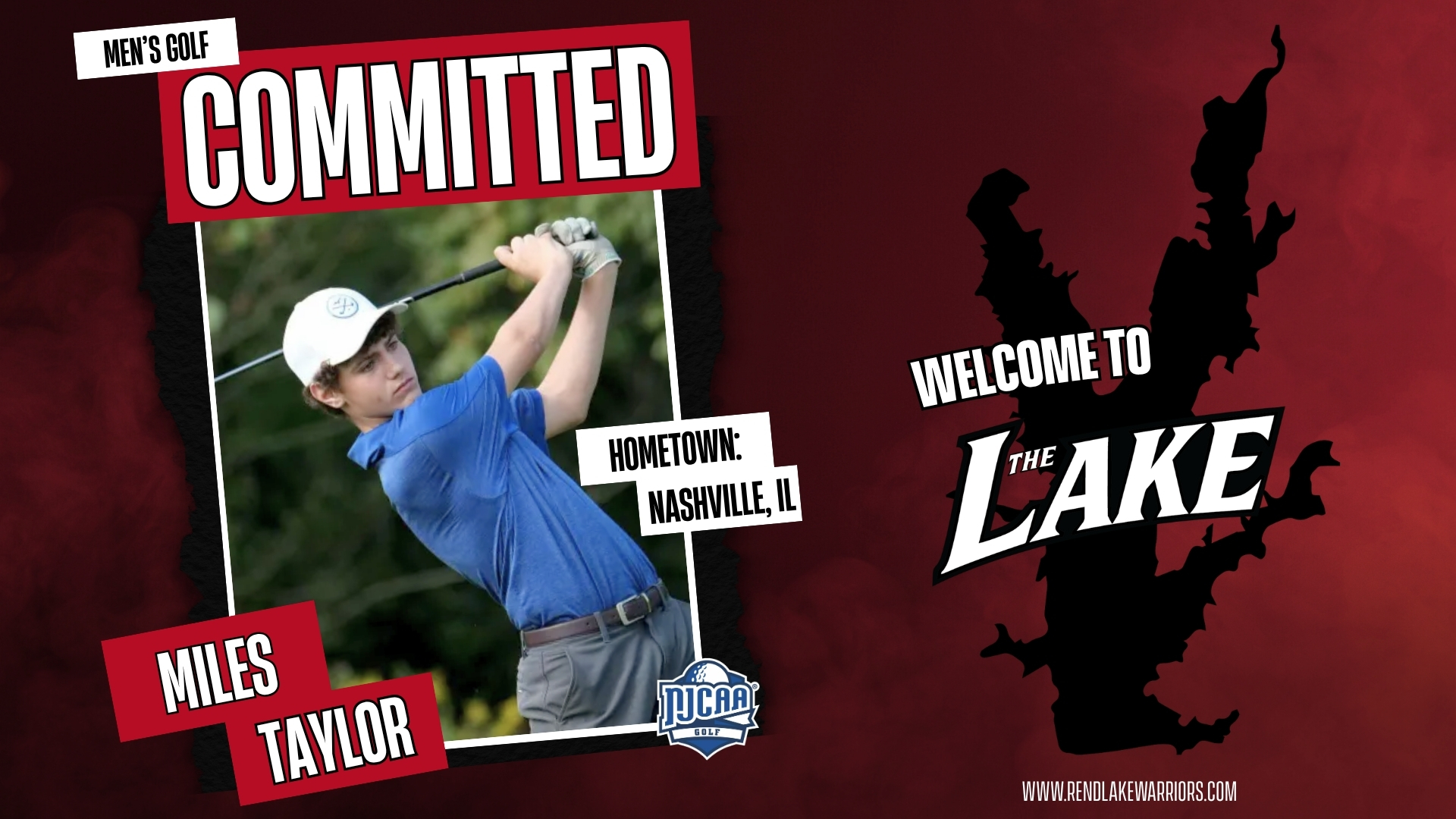 Miles Taylor from Nashville commits to play golf for RLC Fall 2026