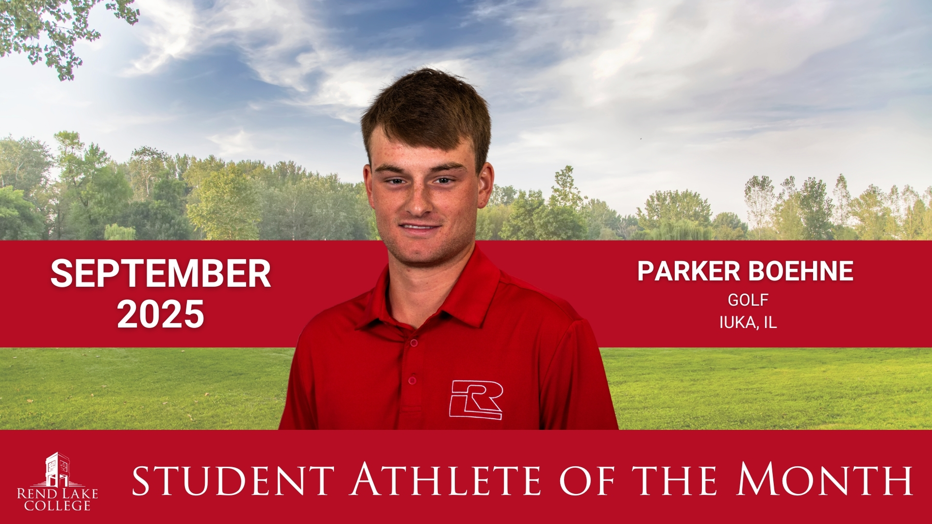 Boehne Named Student Athlete of the Month