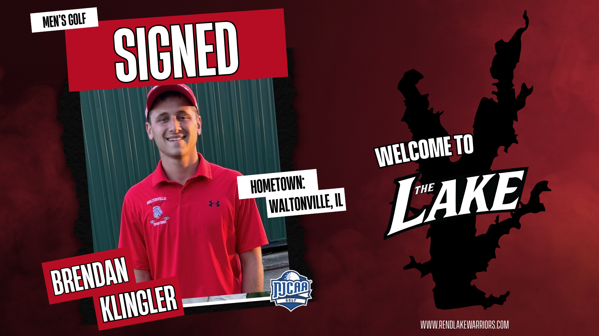 Brendan Klingler signs to play golf for RLC Fall 2026