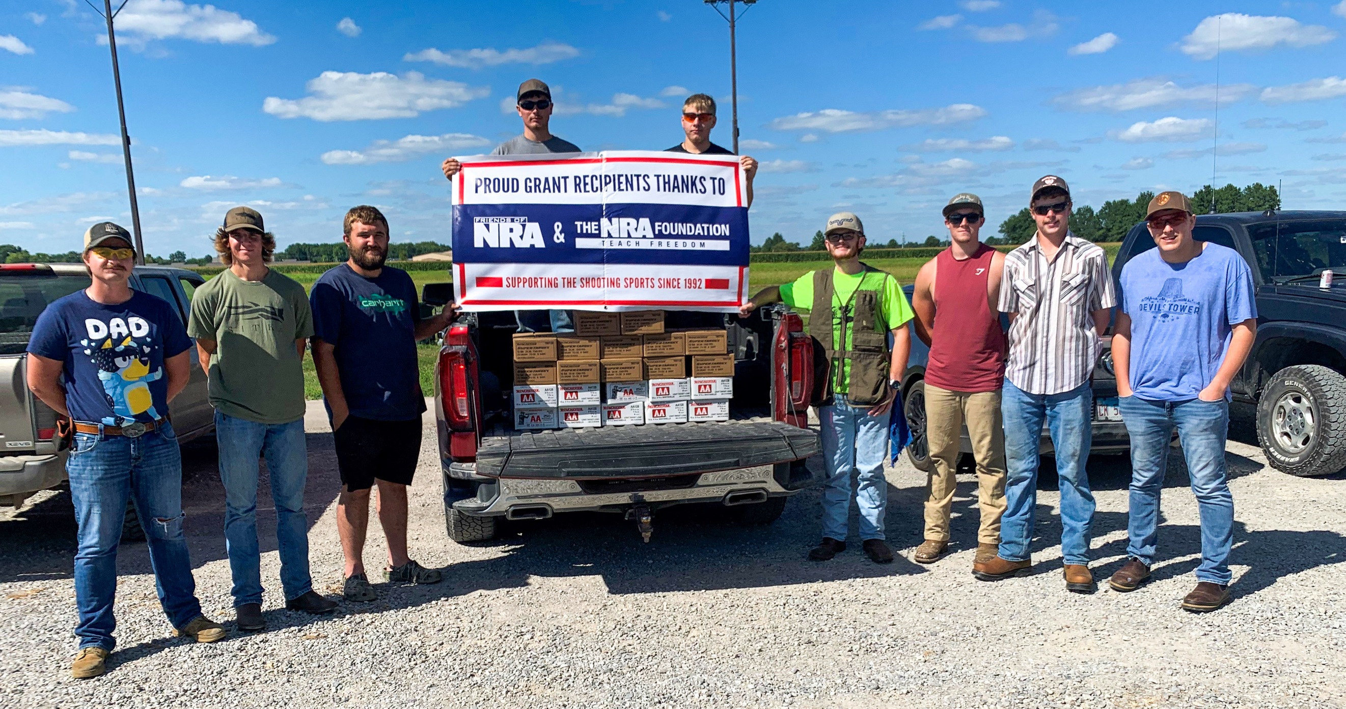 RLC Trapshooting Team receives grant from NRA